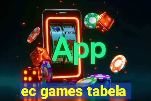 ec games tabela